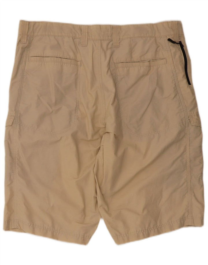 Marks & Spencer Herre Cargo Shorts W36 Large Beige Bomuld