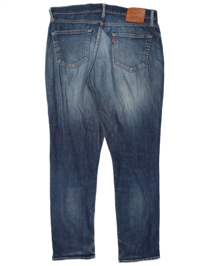 Levi's Herre 511 Slim Jeans W34 L32 Blå Bomuld