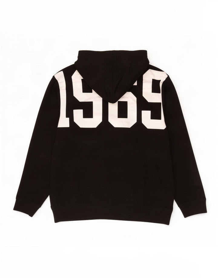 Gap Herre grafisk hættetrøje Jumper Medium Sort Bomuld