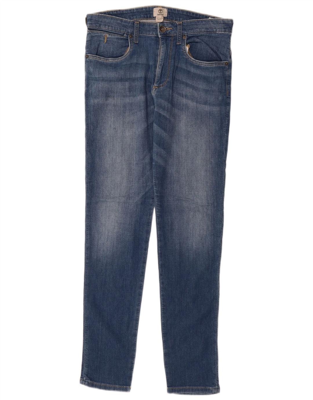TIMBERLAND Piger Skinny Jeans 15-16 år W30 L31 Blå Bomuld