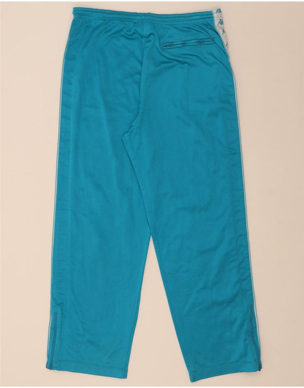 Kappa Herre grafisk træningsdragt Bukser Large Blue Colourblock Polyester