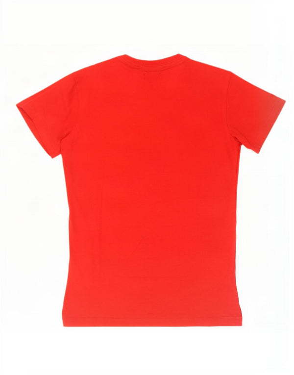 Diesel Herre Grafisk T-Shirt Top Lille Rød