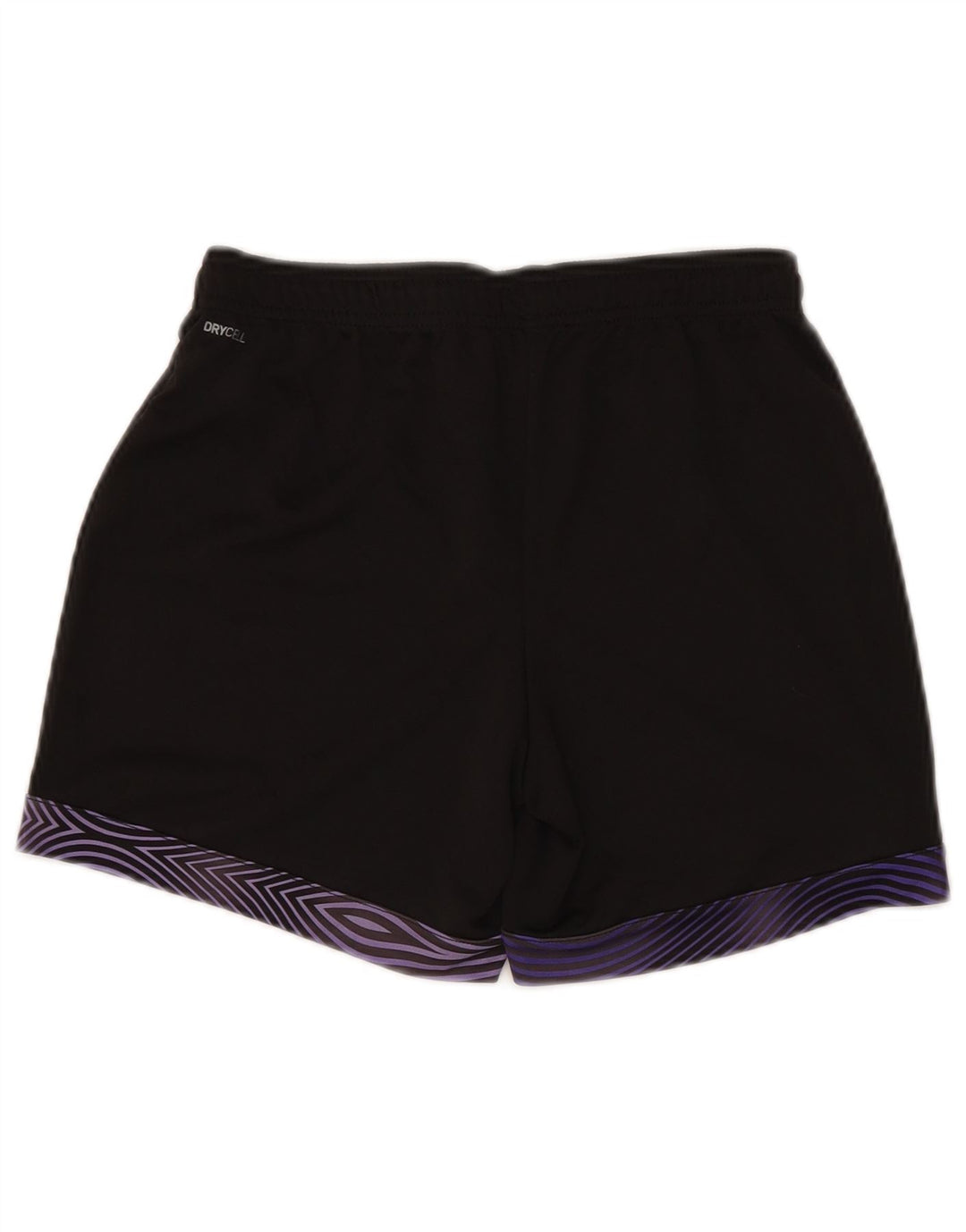 PUMA sportsshorts til kvinder UK 10 Små sorte geometriske polyester