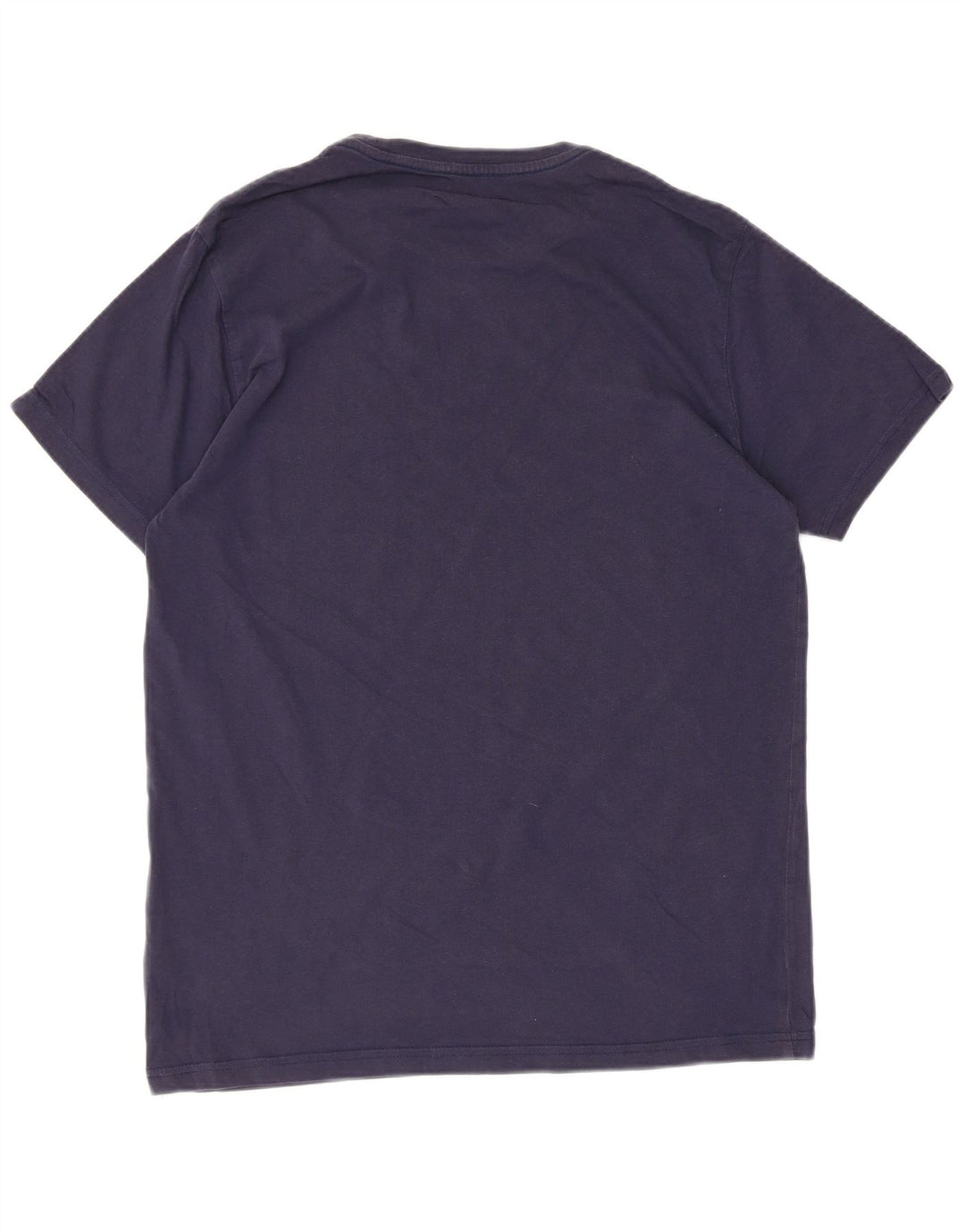 LEE Mens Slim Fit T-Shirt Top Large Navy Blue Cotton