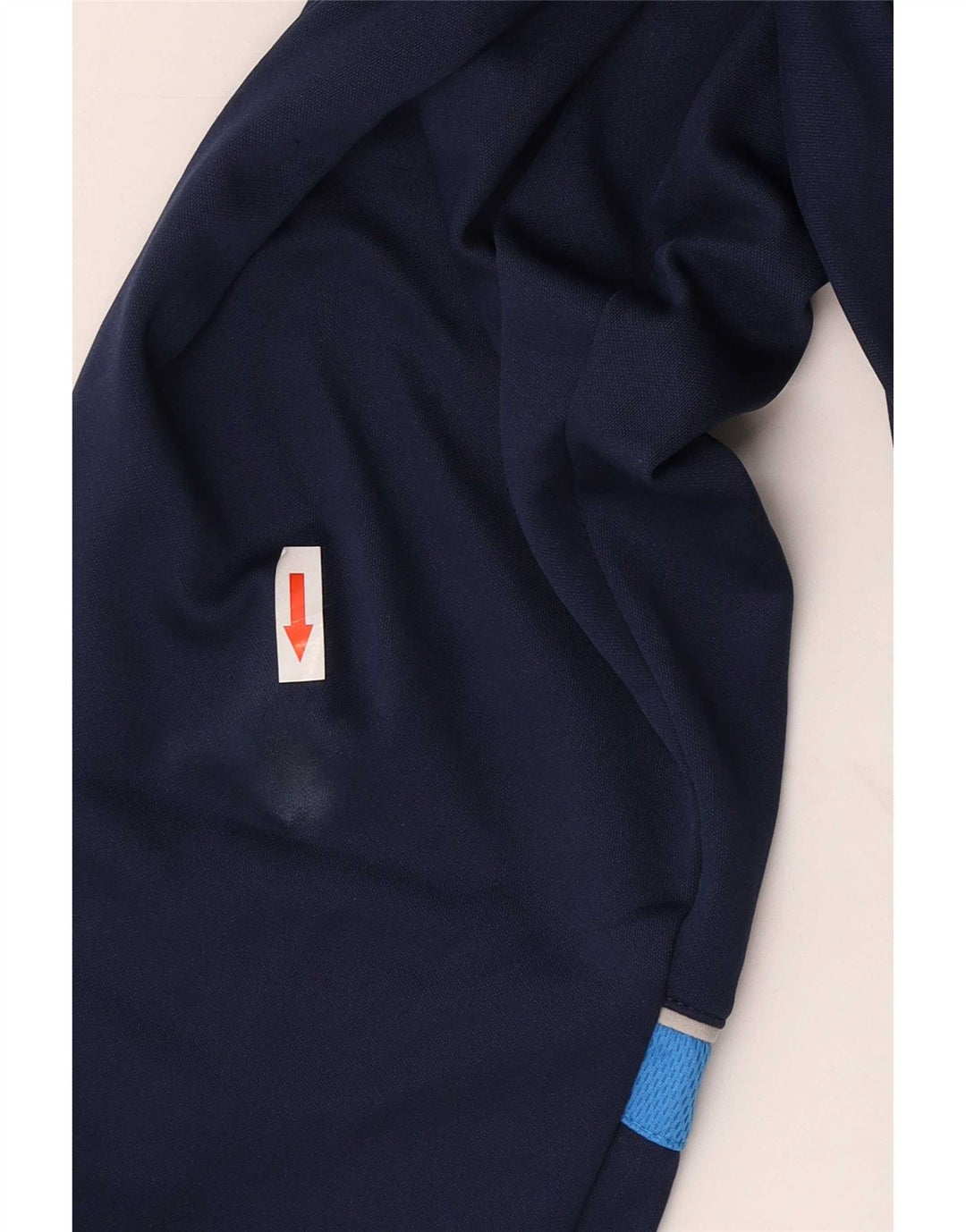 Nike Herre Dri Fit træningsdragt Bukser Medium Navy Blue Colourblock Polyester