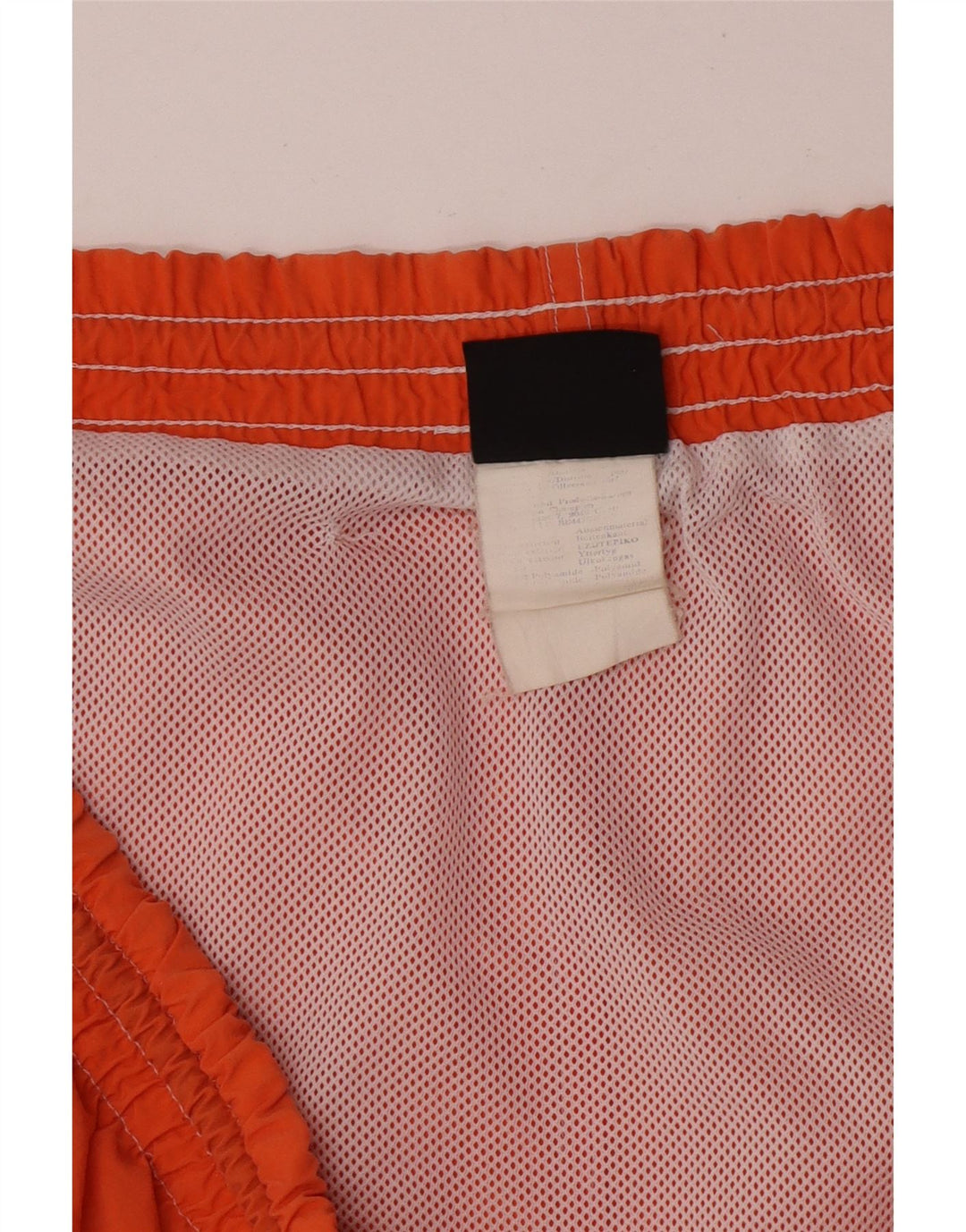 Champion Herre grafiske svømmeshorts 2XL Orange Colourblock Polyamid