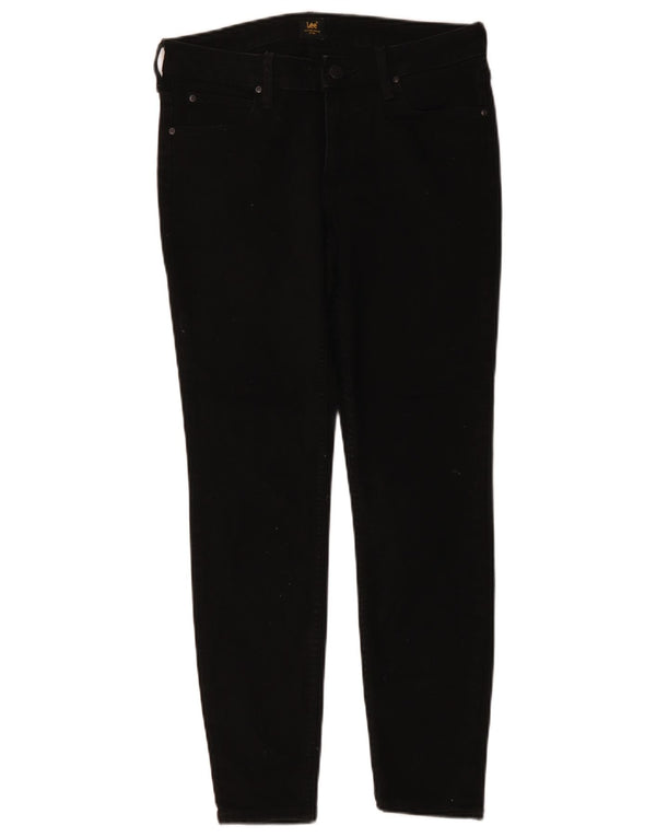 Lee Dame Scarlett Skinny Jeans W30 L27 Sort Bomuld