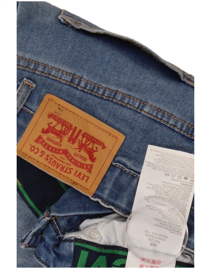 LEVI'S Denimshorts til piger 13-14 år W26 Blå Bomuld