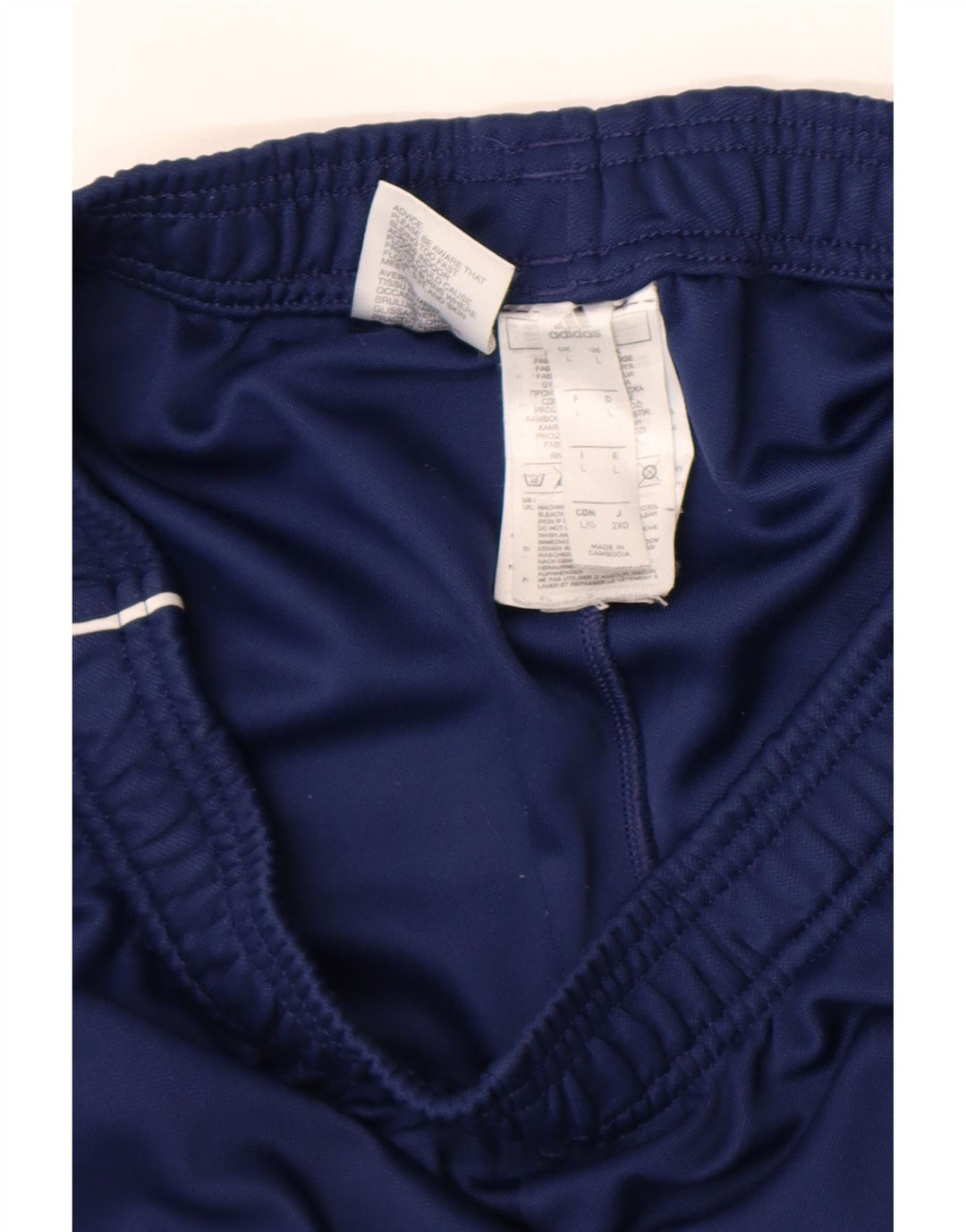 Adidas Træningsdragt bukser til mænd store blå polyester