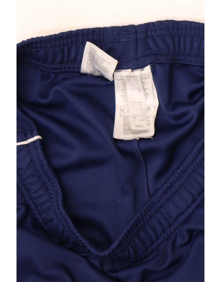 Adidas Træningsdragt bukser til mænd store blå polyester