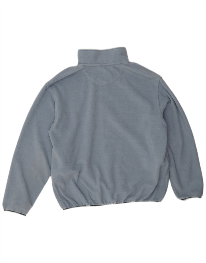 Columbia Herre Loose Fit Fleecejakke UK 38 Medium Blue Polyester