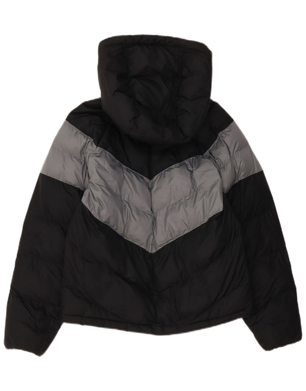 Nike hættejakke til drenge 12-13 år Sort Colourblock Polyester