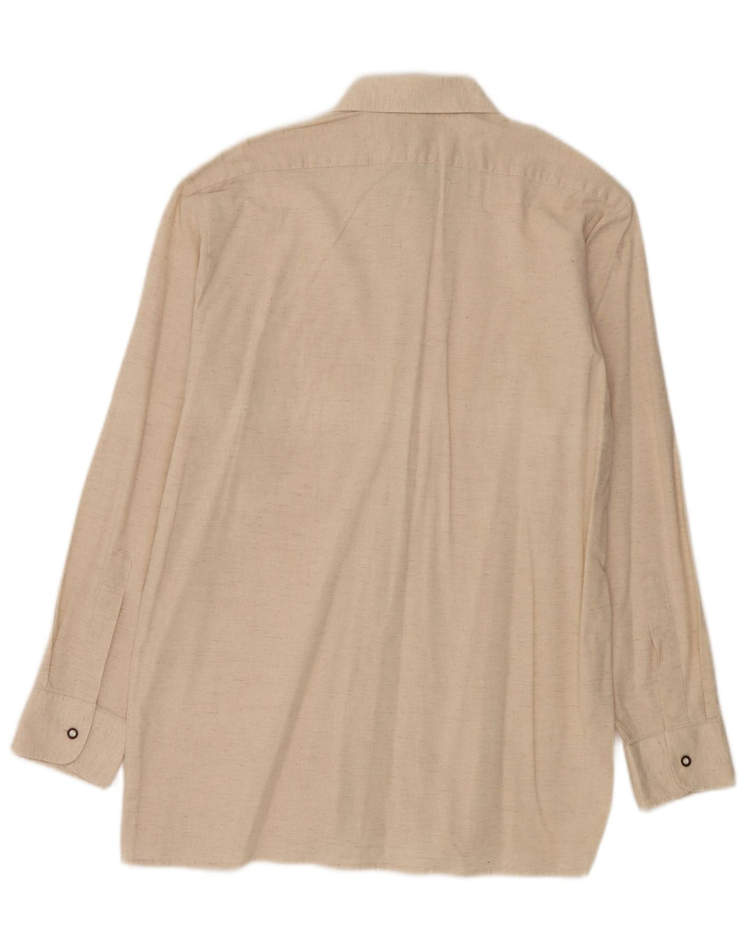 Vintage herreskjorte str. 40 Medium Beige Silke