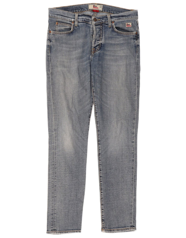 Roy Rogers Dame Slim Jeans W34 L32 Blå Bomuld