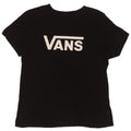 Vans Grafisk T-Shirt Top UK 12 Medium Sort Bomuld