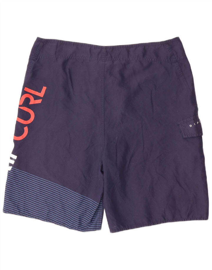 Rip Curl Herre grafiske svømmeshorts XL marineblå polyester