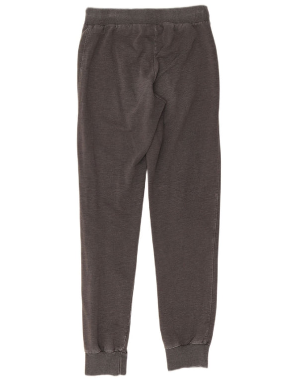 Champion Womens Heritage Fit Træningsdragt Bukser Joggers UK 8 Small Grey