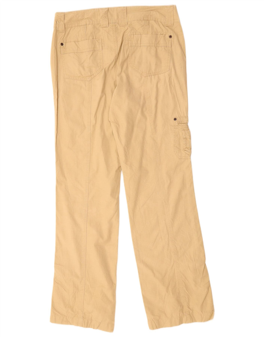 EDDIE BAUER Straight Cargo Bukser til kvinder US 6 Medium W30 L32 Beige
