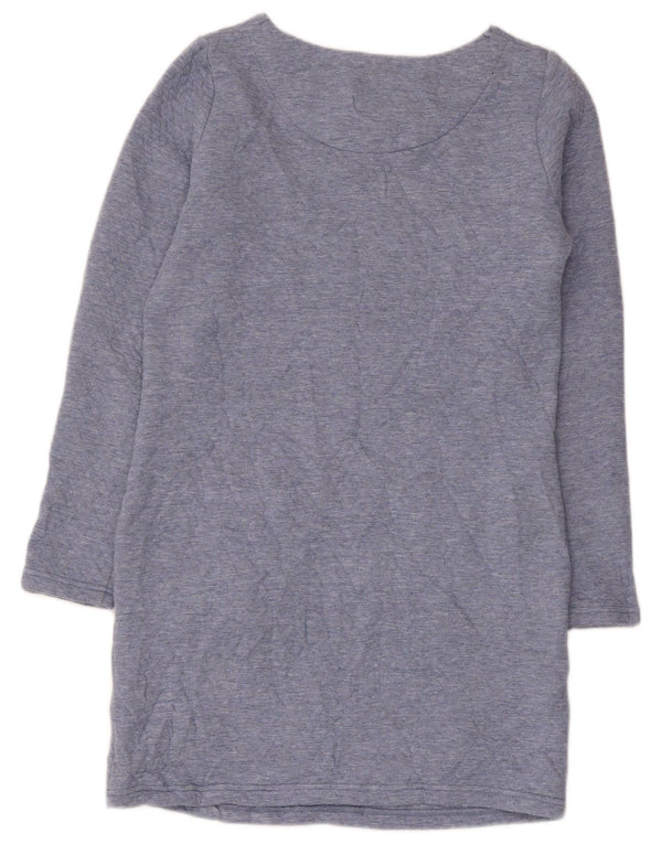 Joules Langærmet Shift Kjole til kvinder UK 8 Small Blue Polyester