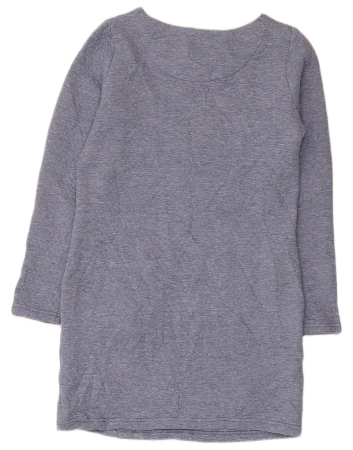 Joules Langærmet Shift Kjole til kvinder UK 8 Small Blue Polyester
