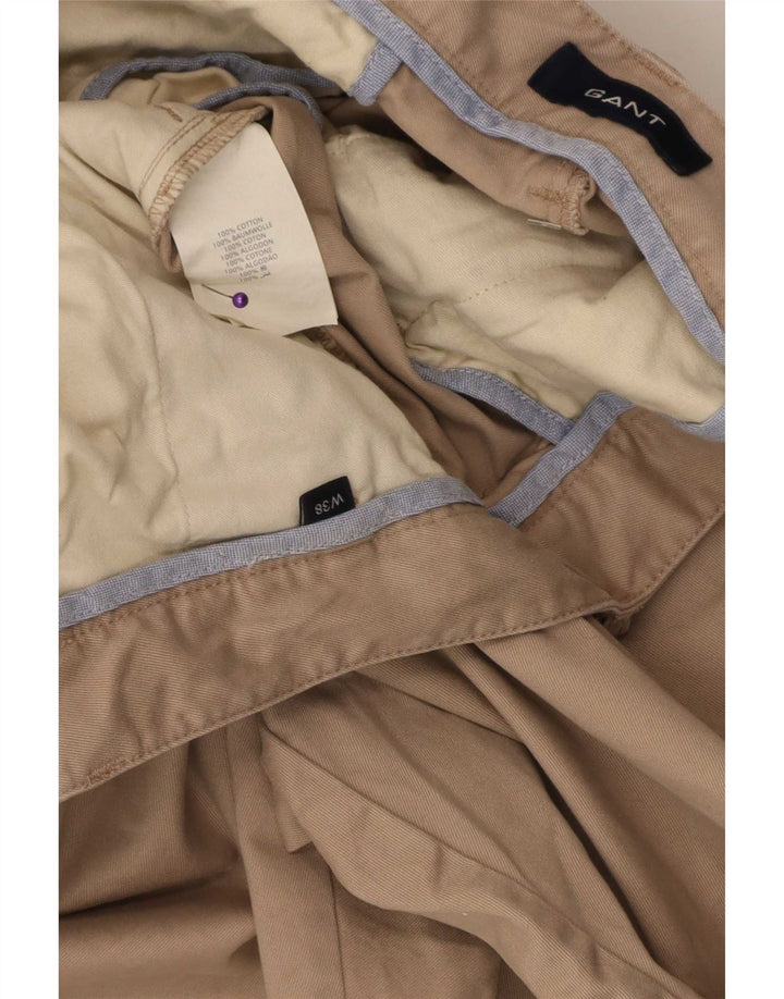 Gant Chino Shorts til mænd W38 XL Beige Bomuld