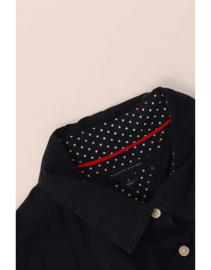 Tommy Hilfiger Dameskjorte UK 14 Medium Navy Blue