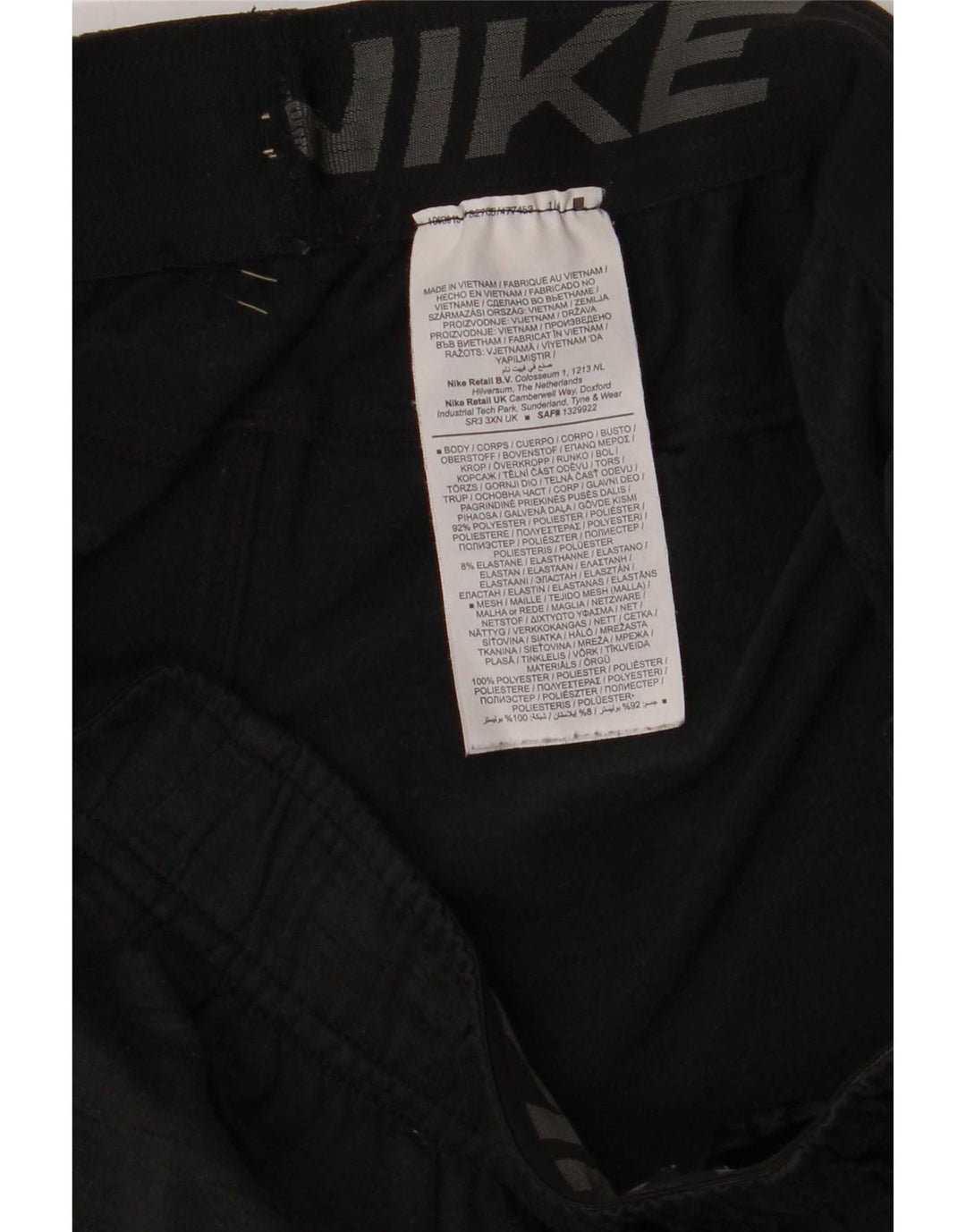 Nike Herre Dri Fit Sportshorts Små grå Flecked Polyester