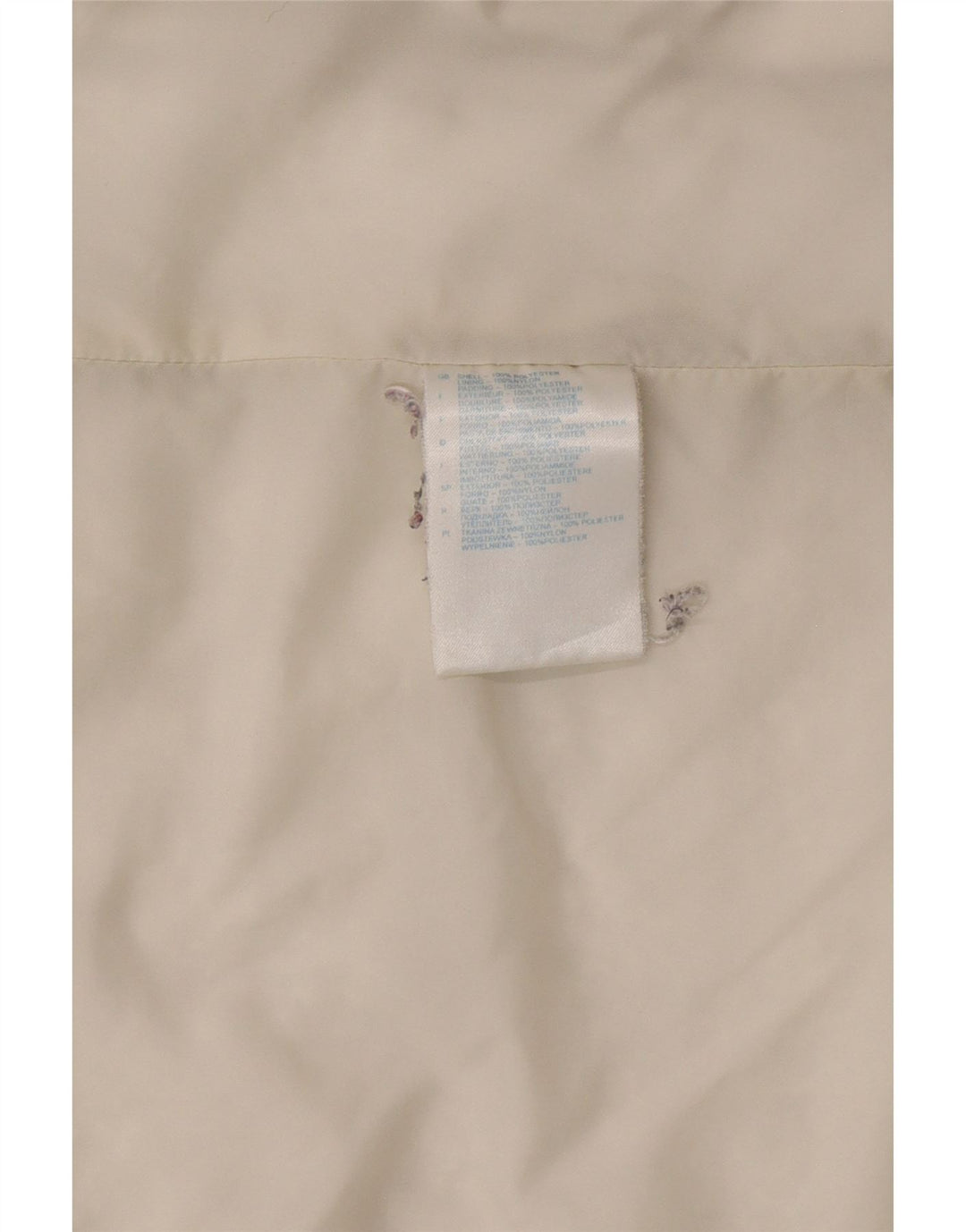 Reebok Dame Windbreaker Jacket UK 16 Large White Polyester Sports