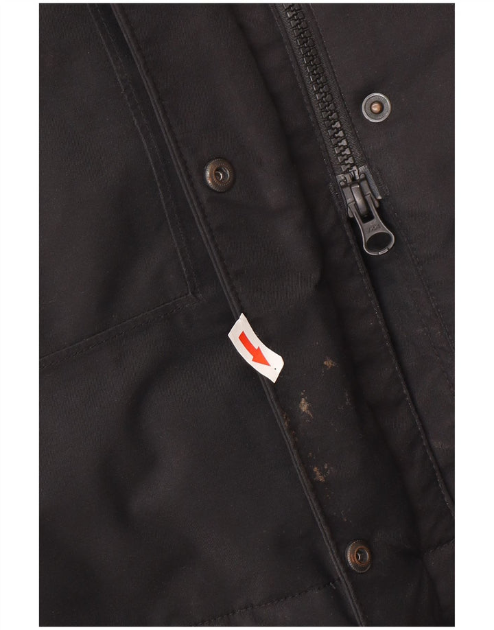 The North Face Dame Polstret Frakke UK 10 Small Black Bomuld