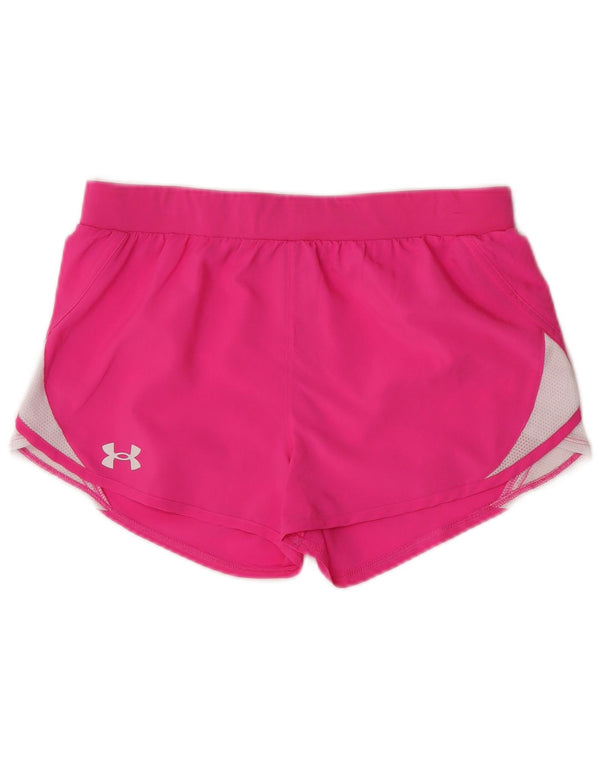 Under Armour piger sportsshorts 11-12 år Large Pink Colourblock