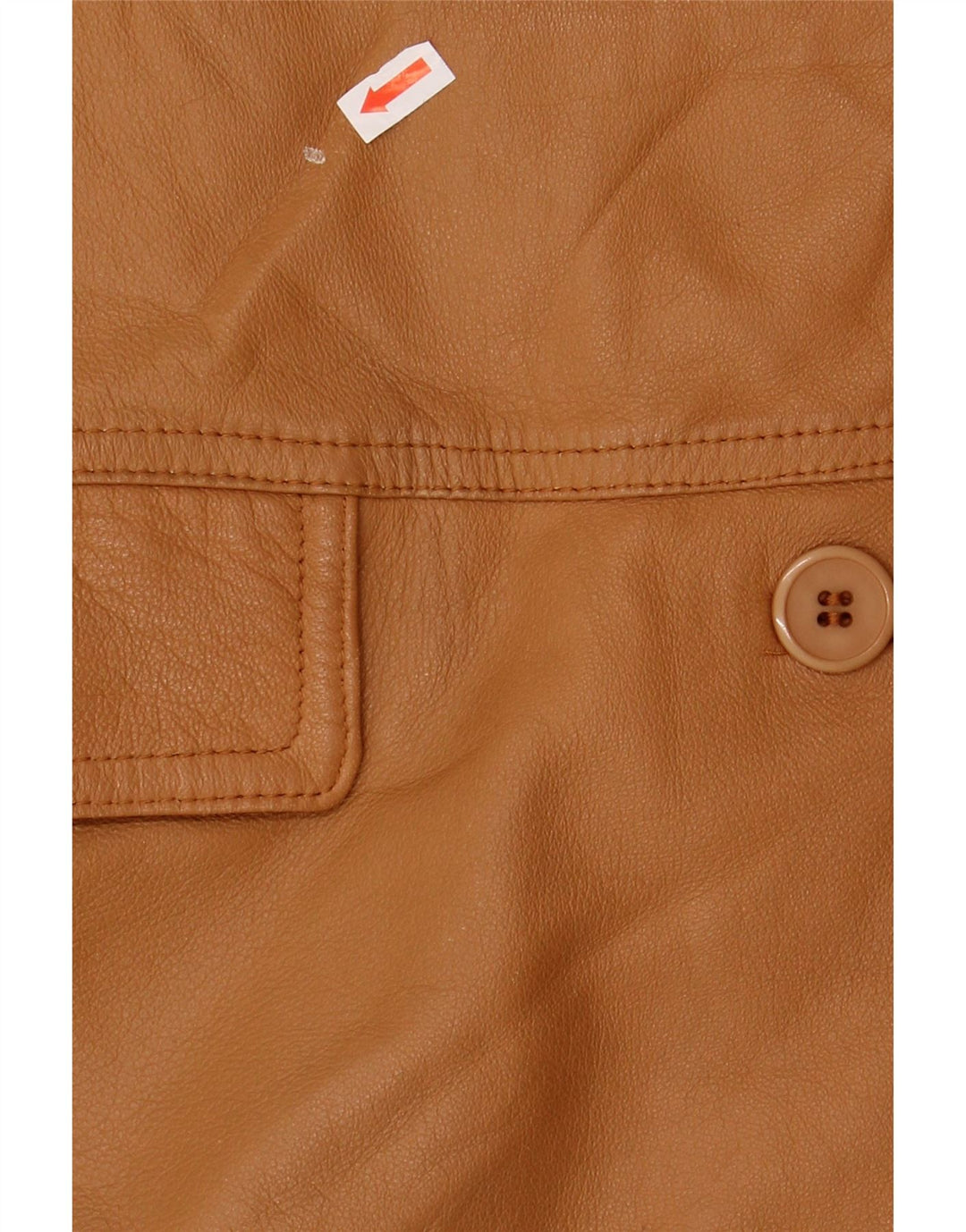 VINTAGE Womens Leather Jacket IT 48 XL Brown Leather Vintage Vintage and Second-Hand Vintage from Messina Hembry 