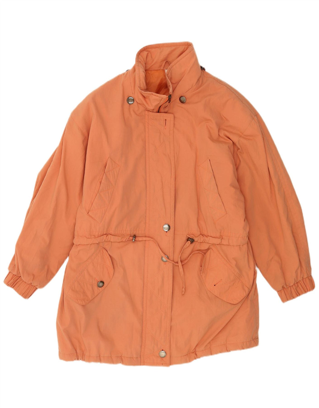 Vintage parkajakke til kvinder UK 18 XL Orange