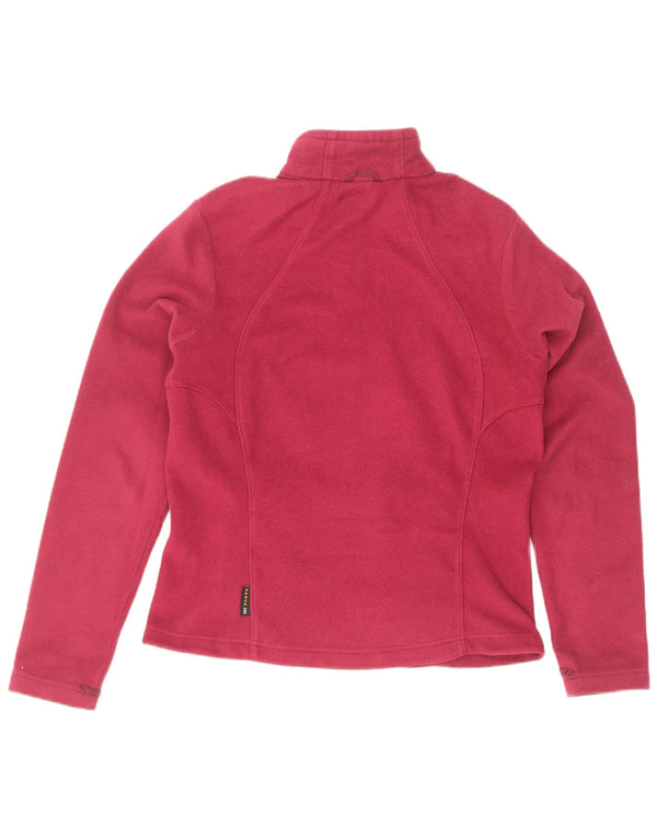 Jack Wolfskin Fleecejakke til kvinder UK 12/14 Medium Pink Polyester
