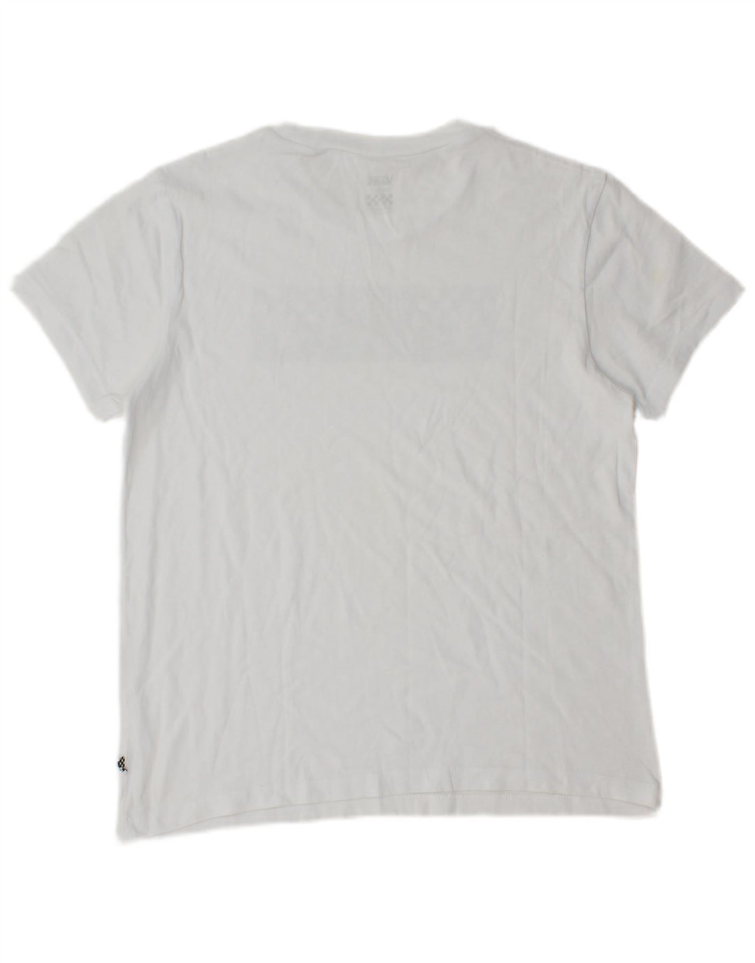 Vans Dame Grafisk T-Shirt Top UK 10 Small White