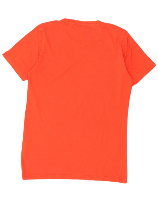 Champion Boys Grafisk T-Shirt Top 13-14 år XL Rød Bomuld