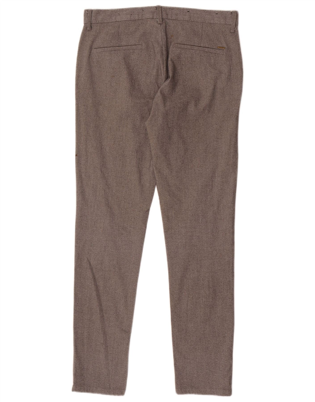 Zara Herre Slim Chino Bukser EU 38 Small W30 L30 Grå