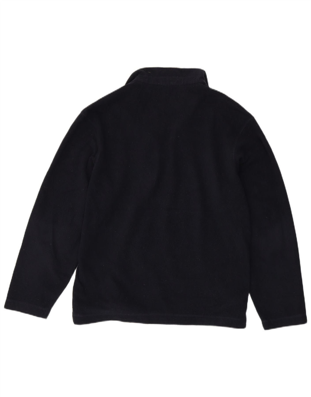 Marks & Spencer Fleece Jumper med lynlås til mænd mellem marineblå polyester