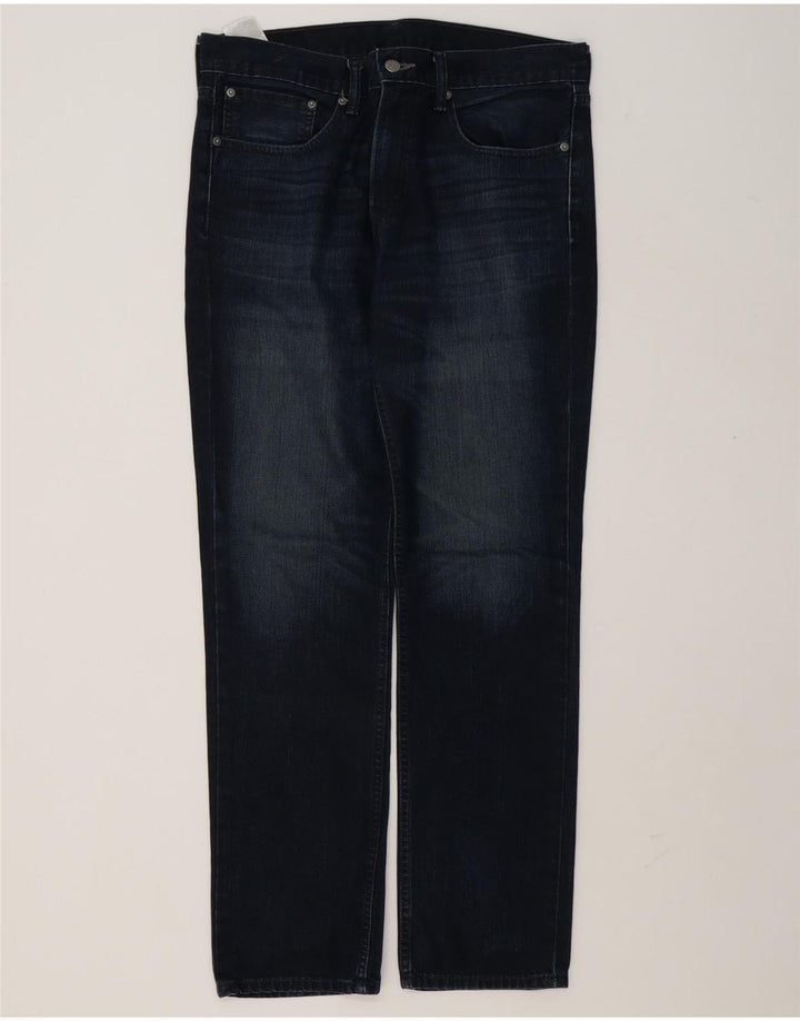 Levi's Herre 511 Slim Jeans W34 L32 Marineblå Bomuld