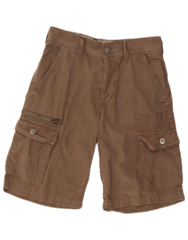 Guess Herre Cargo Shorts W29 Små brune bomuld