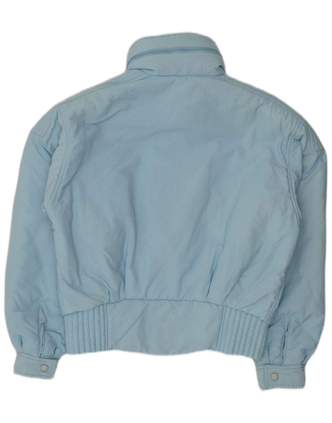 Cerruti 1881 Dame Hætte Oversized Polstret Jakke UK 8 Lille Blå