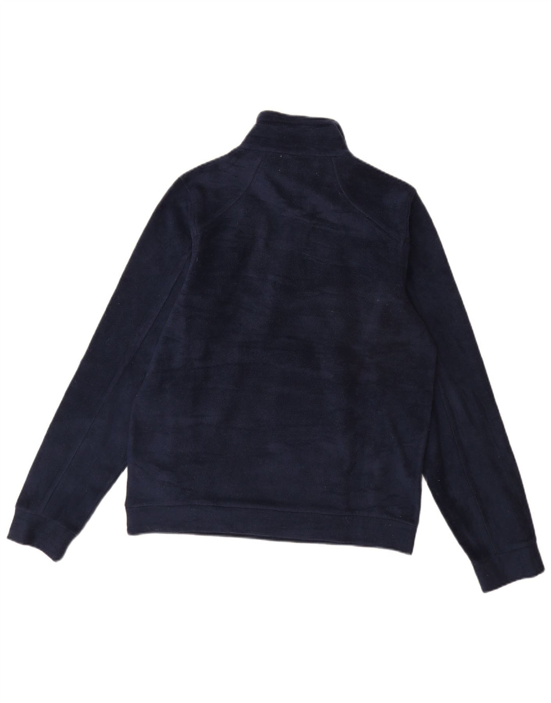 Kappa Herre grafisk lynlås-hals Fleece Jumper Medium Navy Blue Polyester