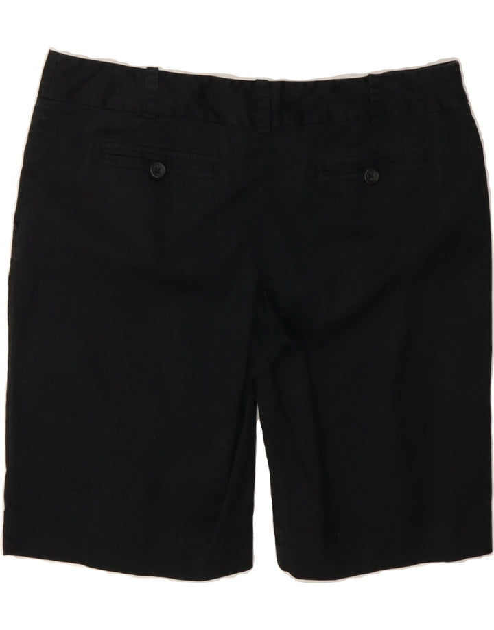 MOSSIMO Womens Stretch Bermuda Shorts W34 Large Black Vintage Mossimo and Second-Hand Mossimo from Messina Hembry 