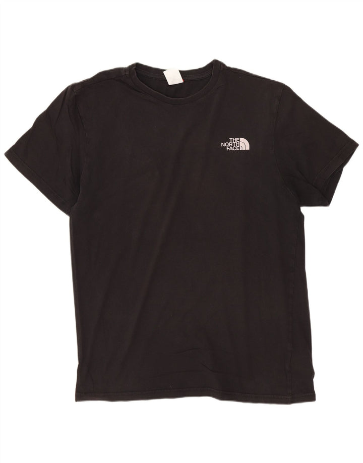 The North Face Herre T-Shirt Top Medium Sort Bomuld
