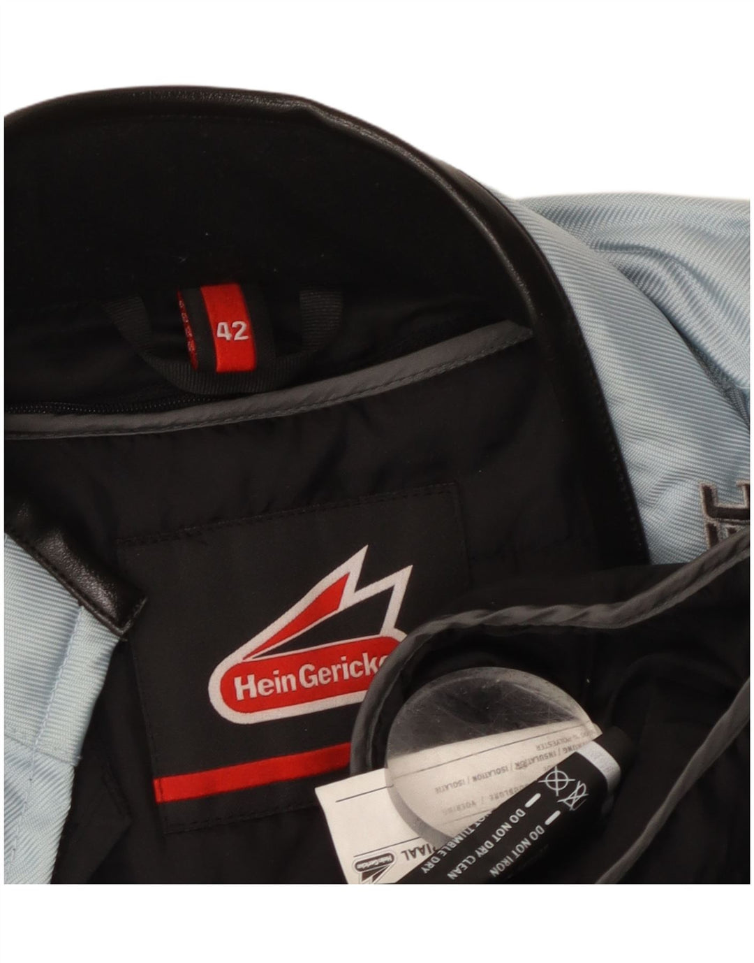 Hein Gericke Racerjakke til kvinder IT 42 Mellemblå polyamid