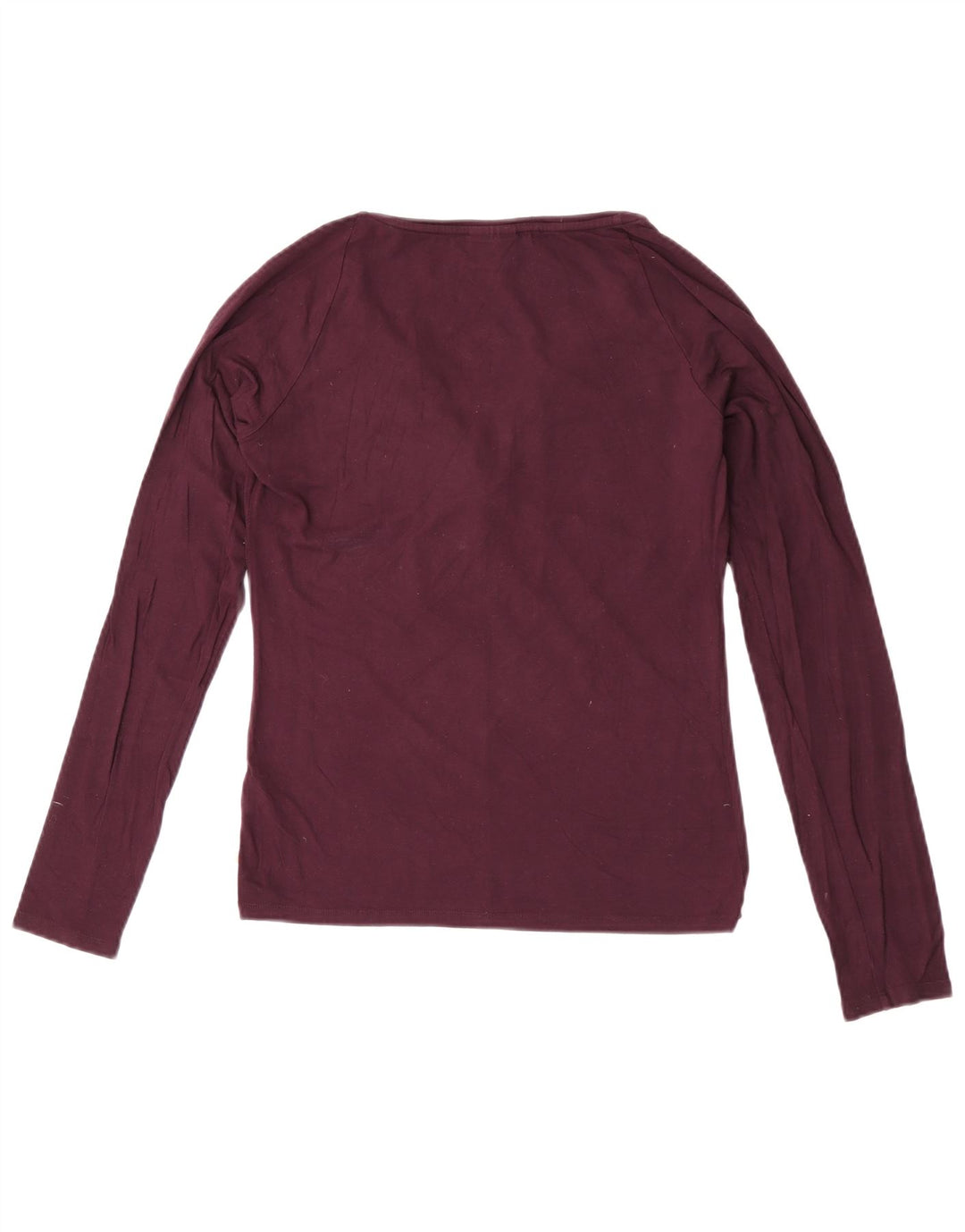 Trussardi Dame Top Langærmet UK 12 Medium Lilla Viscose