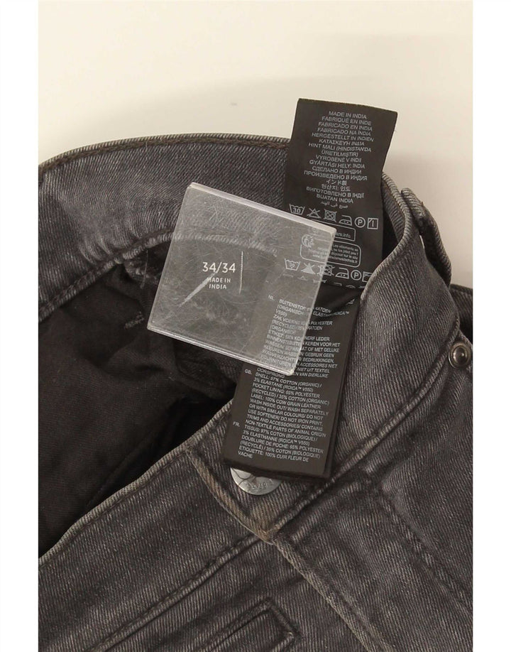 G-Star Herre Slim Jeans W34 L34 Grå Bomuld