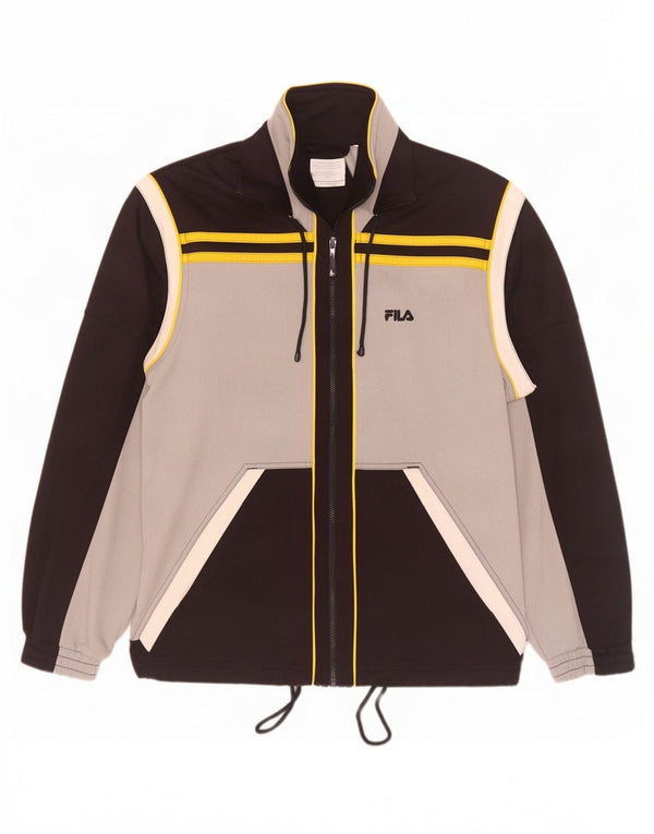 Fila Træningsdragt til mænd Topjakke IT 50 Mellemgrå Colourblock Polyester