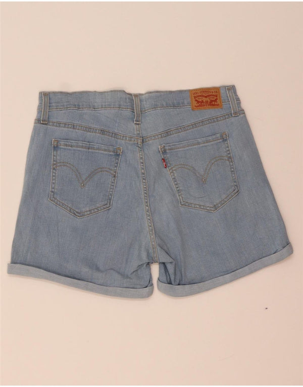 LEVI'S Dame denimshorts W31 mellemblå bomuld