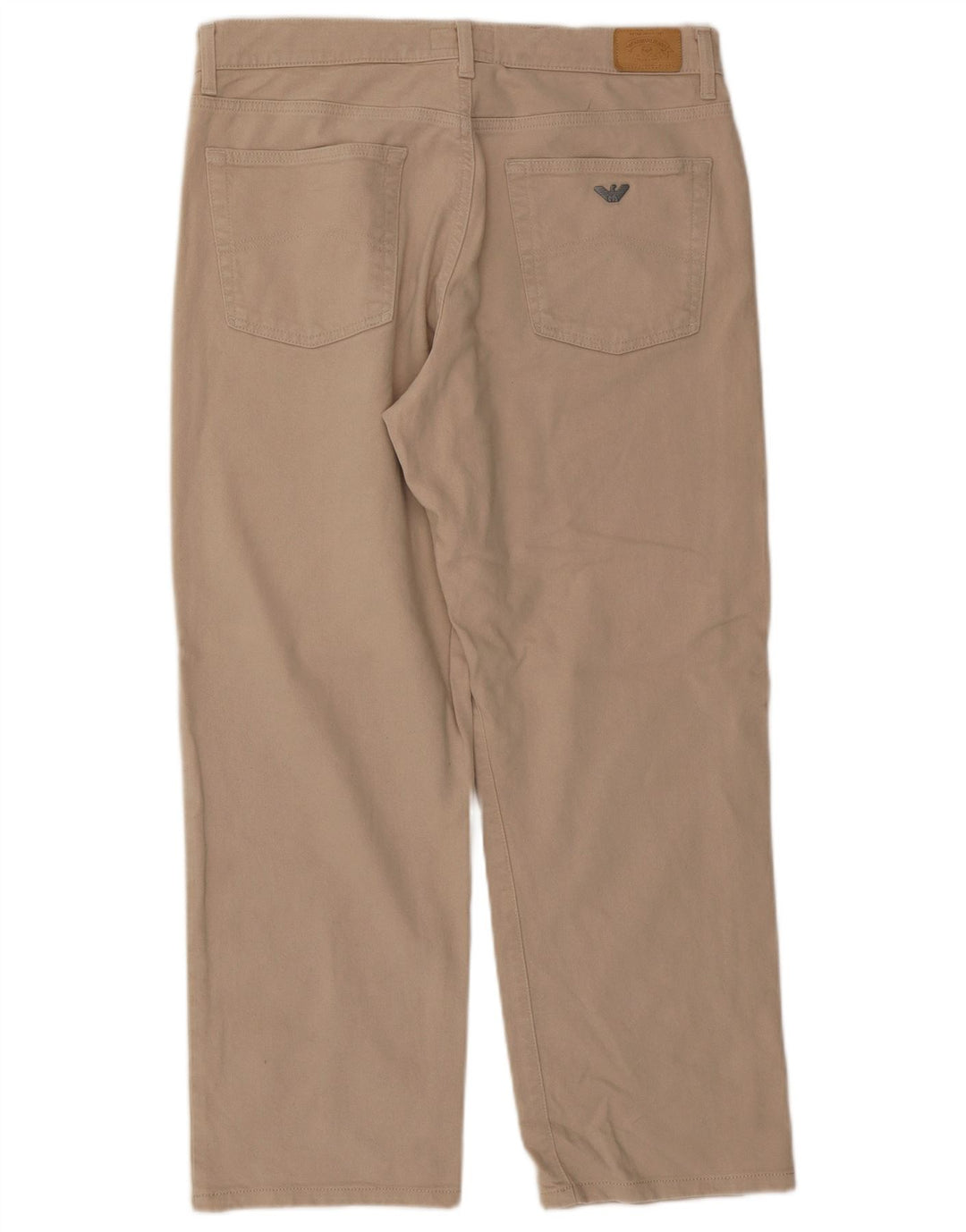 Armani Straight Casual Bukser til mænd W36 L27 Beige