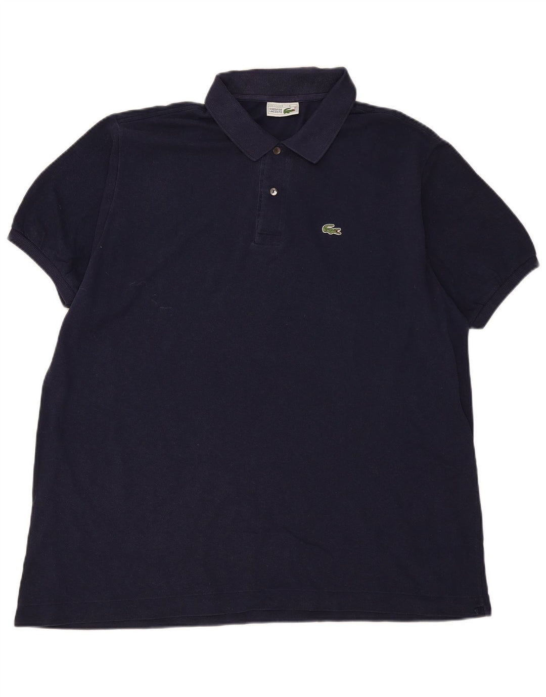 Lacoste herre polo skjorte str. 9 4XL marineblå bomuld